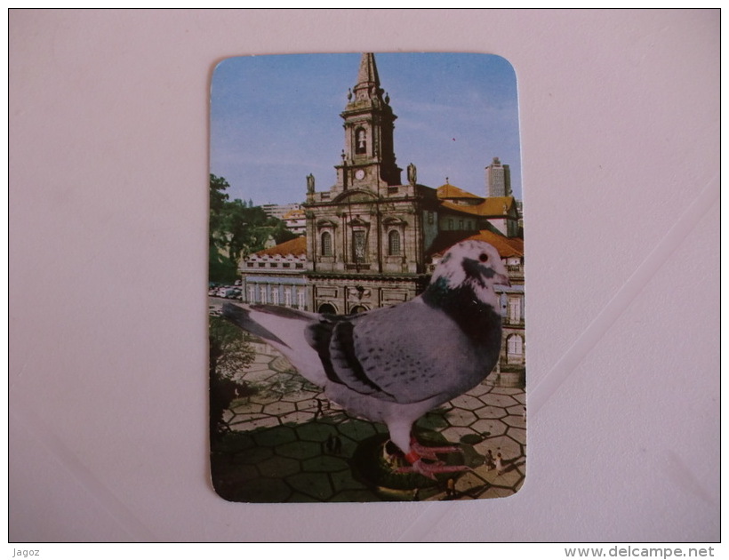 Birds Carrier Pigeon Pombo Correio Portugal Portuguese Pocket Calendar 1990 - Small : 1981-90