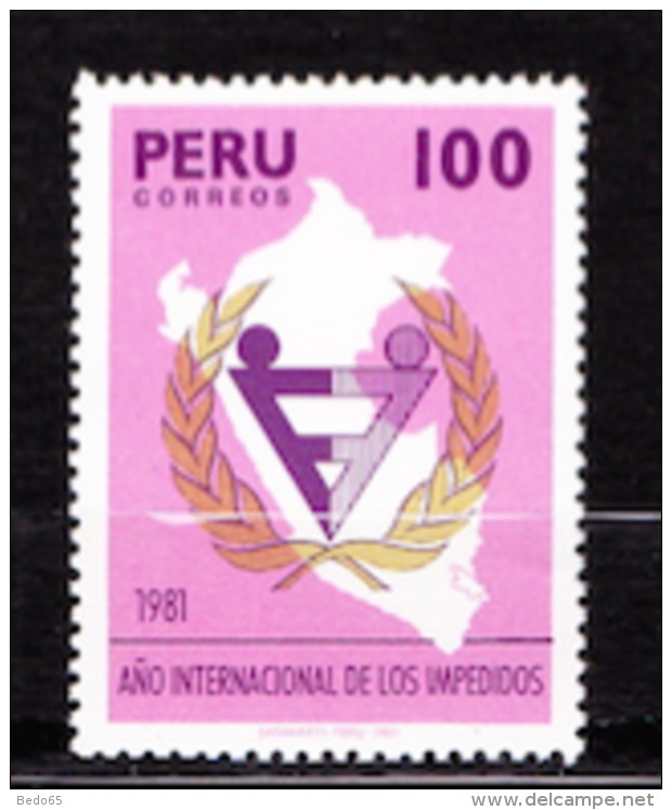 PEROU  N° 703  NEUF** LUXE  SANS CHARNIERE / MNH - Peru