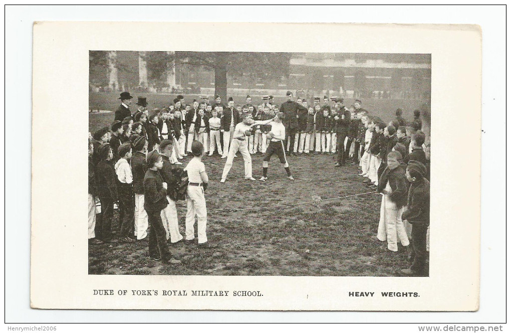 Cpa Boxe Duke Of York's Royal Military School Heavy Weights - Boksen