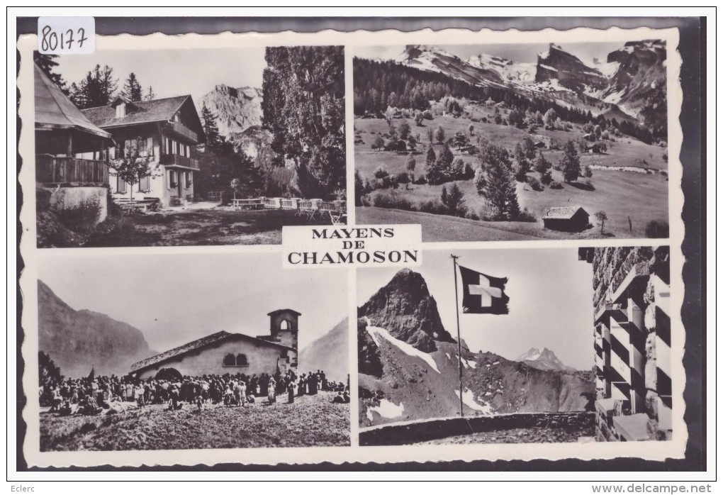 MAYENS DE CHAMOSON - TB - Chamoson