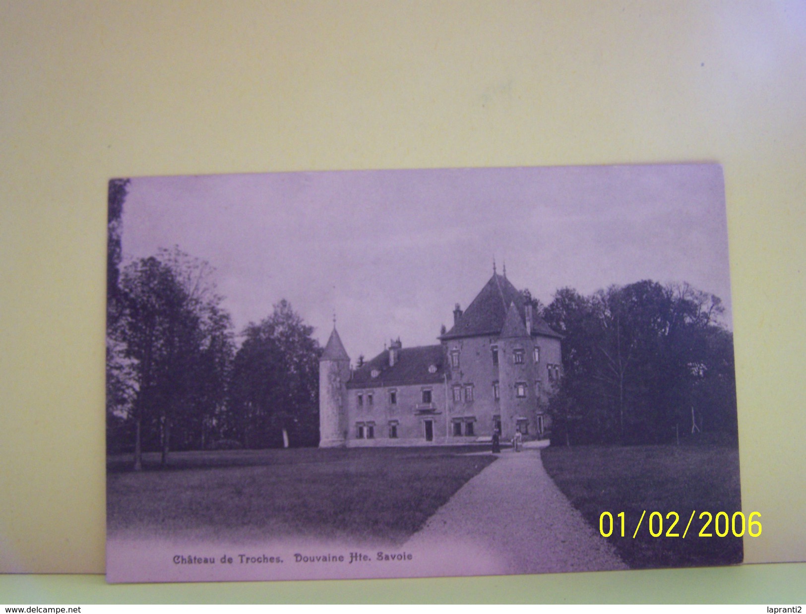 DOUVAINE (HAUTE SAVOIE) CHATEAU DE TROCHES. - Douvaine