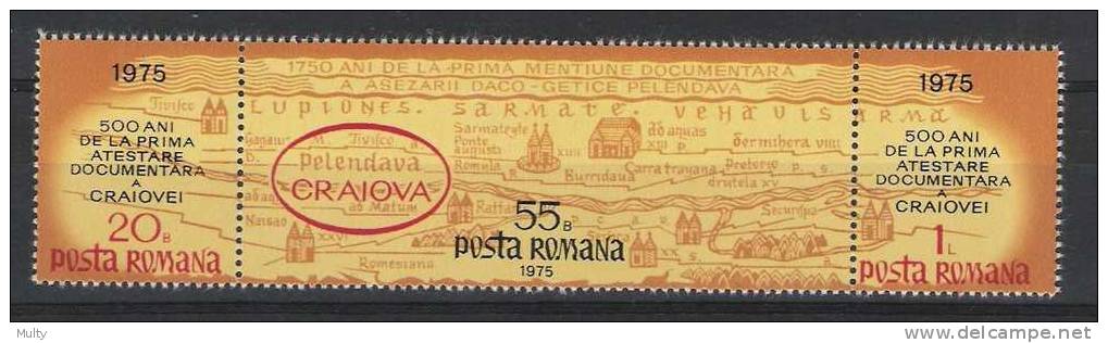 Roemenie Y/T 2925 / 2927 (**) - Unused Stamps