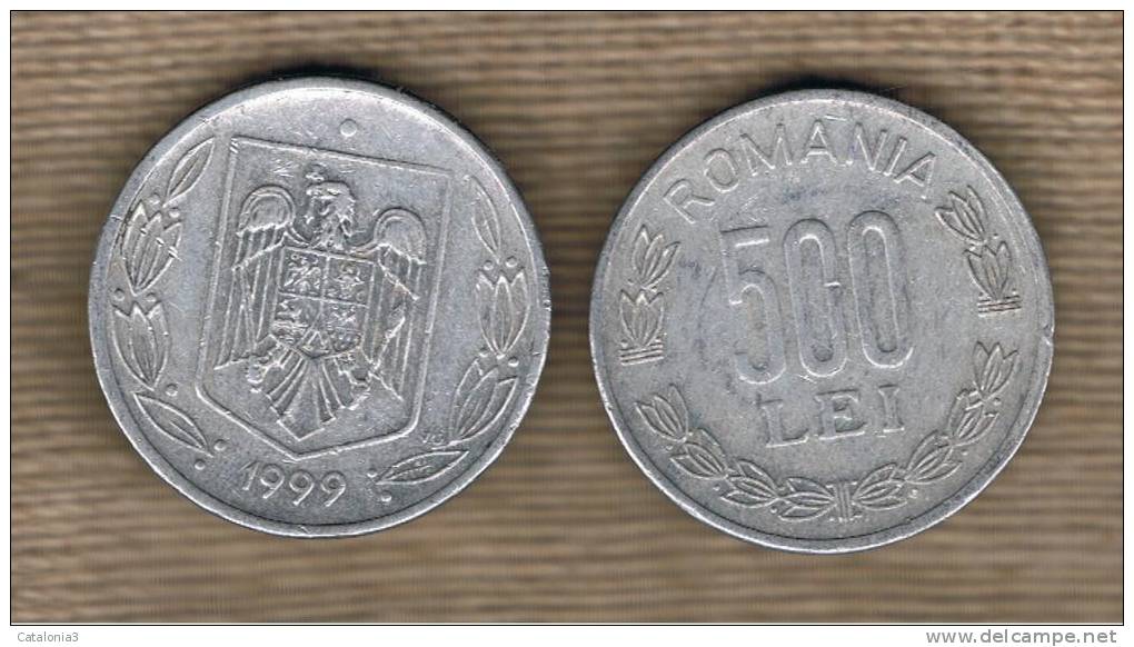 RUMANIA  -  500 Lei  1999  KM145 - Rumania