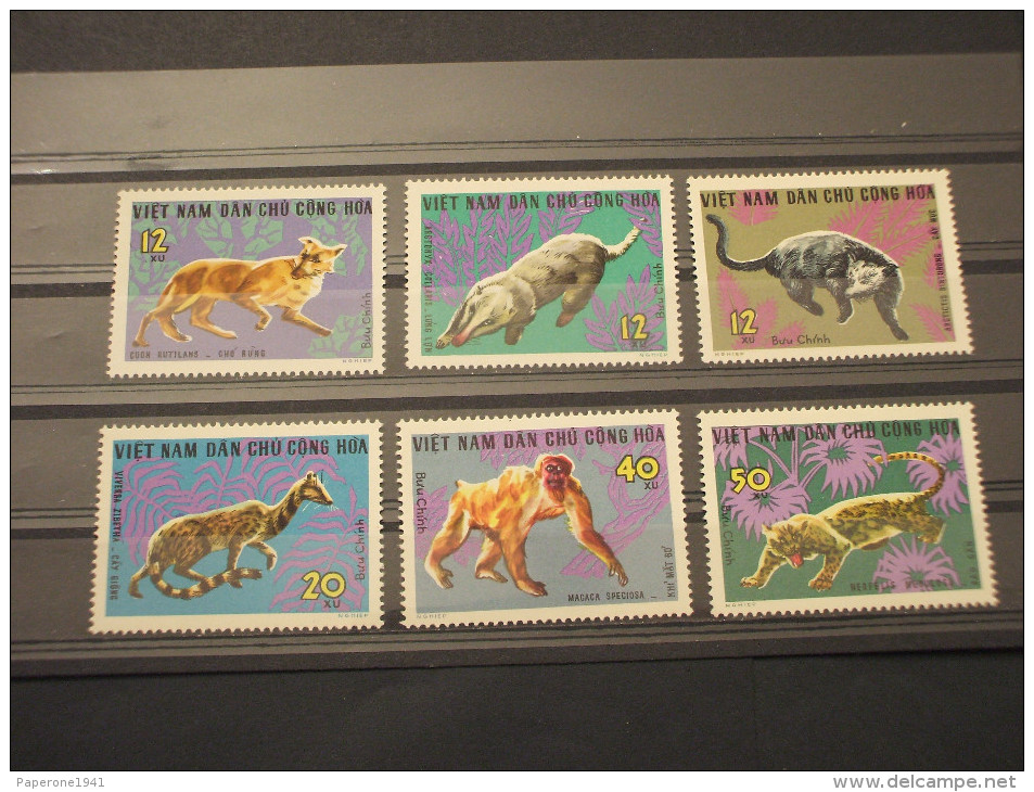 VIETNAM - 1967 FAUNA 3 VALORI - NUOVI(++) - Vietnam