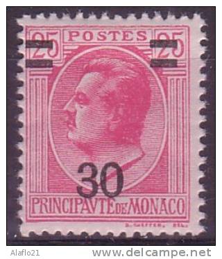 £9 -  MONACO - YVERT N° 104 - NEUF SANS CHARNIERE - Sonstige & Ohne Zuordnung