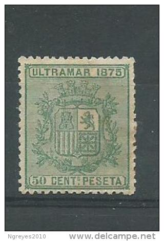 150024099  CUBA  ESP.  EDIFIL  Nº   33  */MH - Kuba (1874-1898)