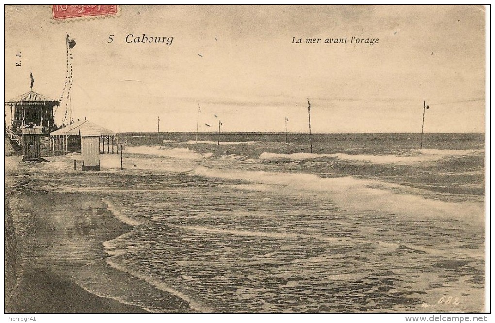 CPA-1907-14-CABOURG-LA MER Avant L ORAGE-TBE - Cabourg