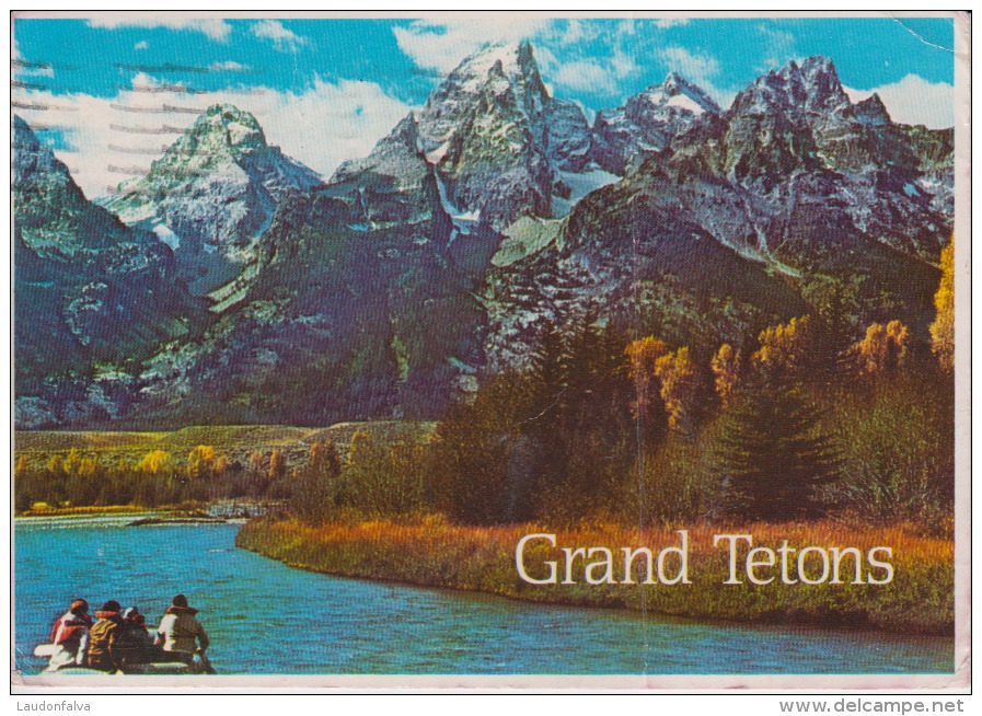 Teton National Park Wyoming Grand Tetons - Bent - Used,perfect Shape - Autres & Non Classés