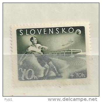 1943 MNH Slowakei, Slovensko, Soccer, Postfris** - Unused Stamps
