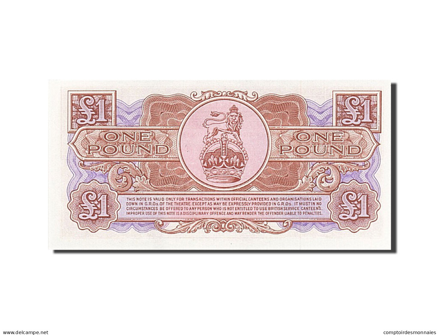 Billet, Grande-Bretagne, 1 Pound, 1956, 1956-09-15, KM:M29, NEUF - British Armed Forces & Special Vouchers
