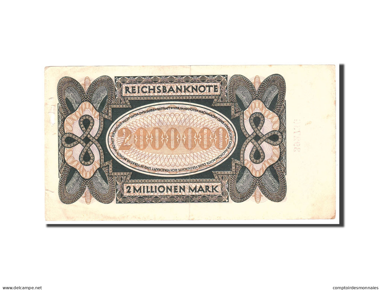 Billet, Allemagne, 2 Millionen Mark, 1923, 1923-07-23, KM:89a, TTB - 2 Millionen Mark