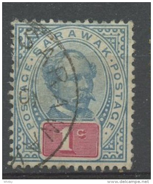 Sarawak 1901 1c Sir Charles Brooke  Issue #36 - Sarawak (...-1963)