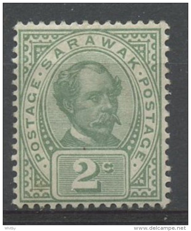 Sarawak 1901 2c Sir Charles Brooke  Issue #37  MH - Sarawak (...-1963)