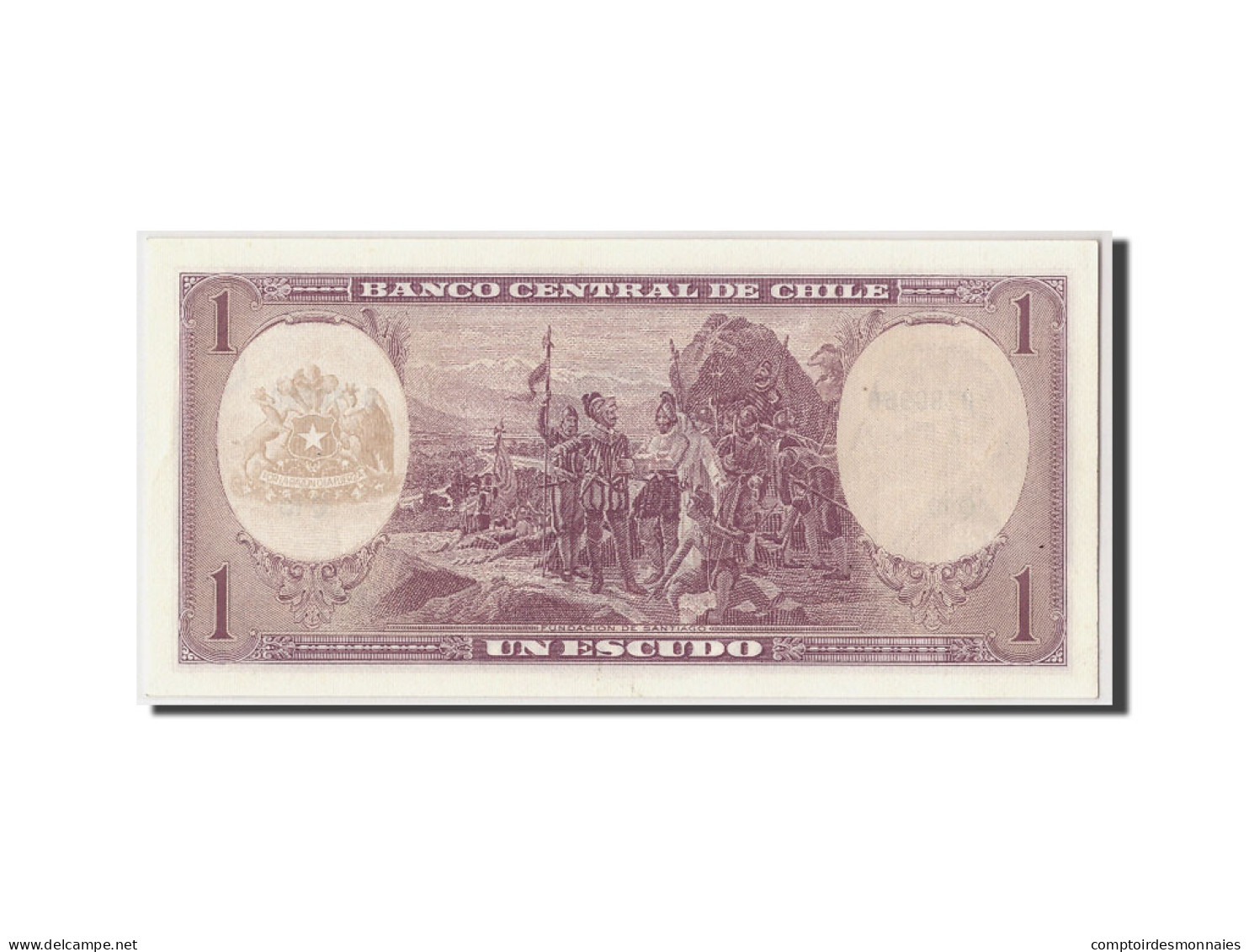 Billet, Chile, 1 Escudo, Undated (1964), KM:136, NEUF - Chile