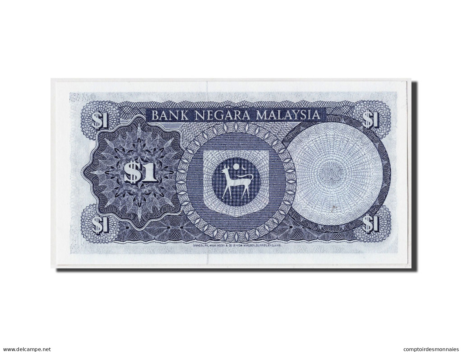 Billet, Malaysie, 1 Ringgit, Undated (1981), KM:13b, NEUF - Malaysia