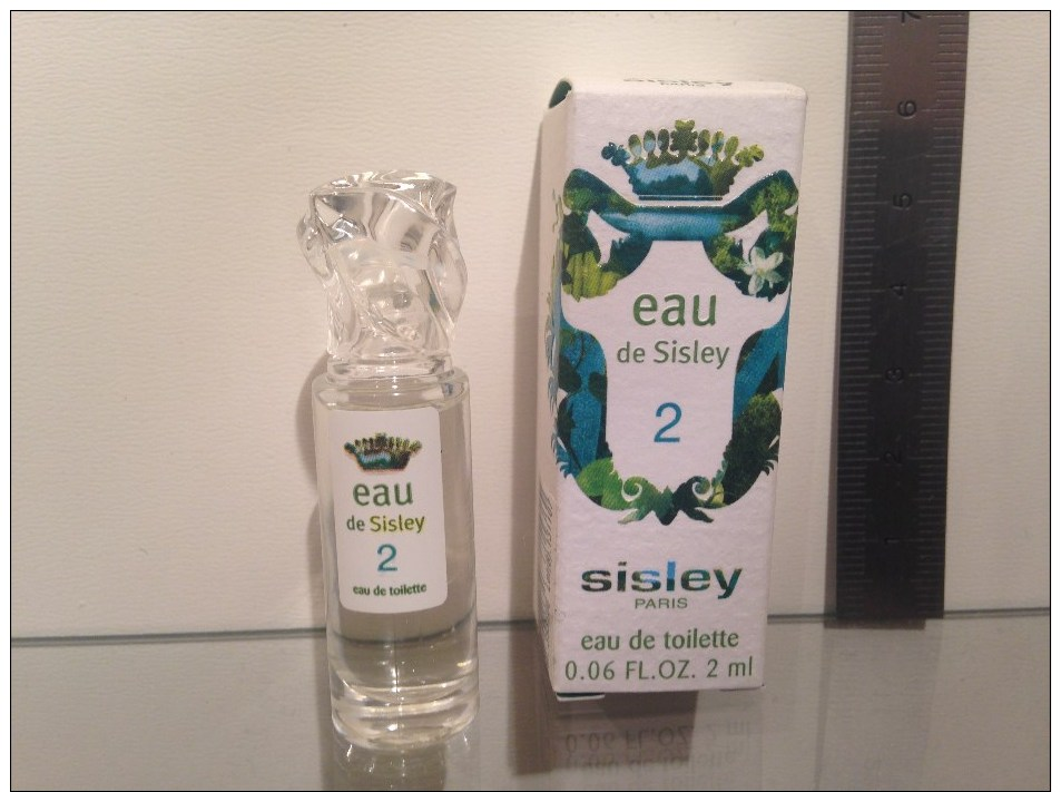 SISLEY N°1 N°2 Et N°3 Eau De Toilette 2 Ml - Miniatures Femmes (avec Boite)