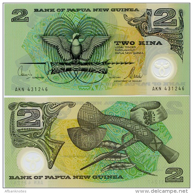 PAPUA NEW GUINEA       10 Kina       P-16c       ND (1997)      UNC - Papua Nuova Guinea