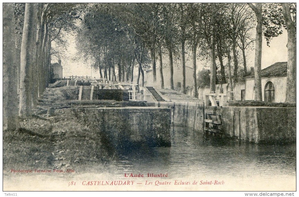 Castelnaudary - Les Quatre écluses De Saint Roch - Castelnaudary