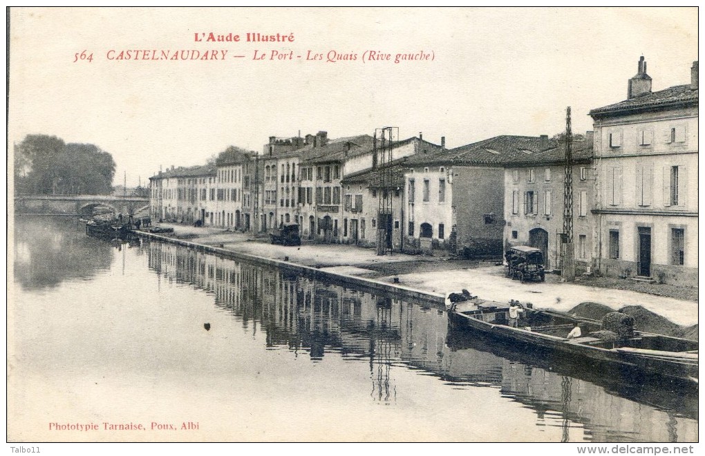 Castelnaudary - Le Port - Les Quais (rive Gauche) - Castelnaudary