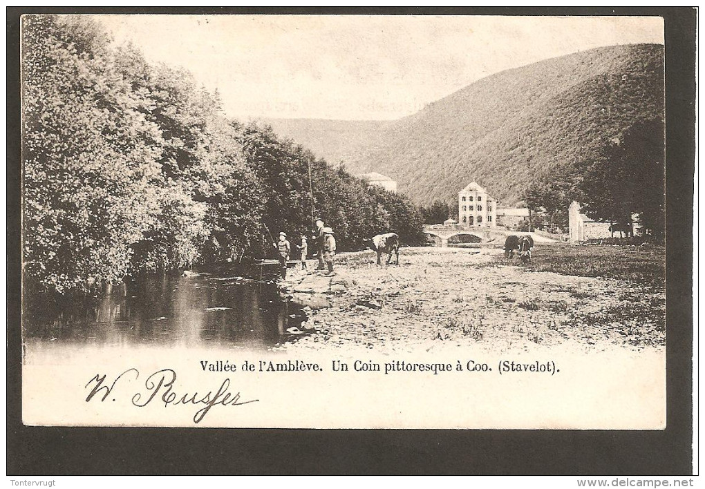 Coo. (Stavelot) Vallée De L'Amblève. Un Coin Pittorsque à Coo - Stavelot