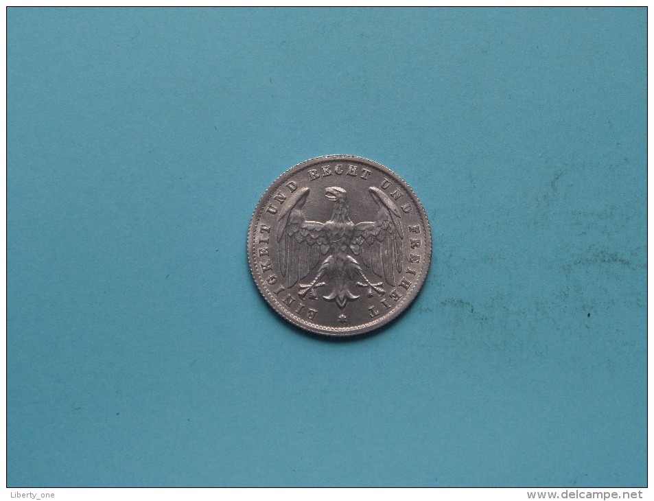 1923 A - 500 Mark - KM 36 ( Uncleaned Coin / For Grade, Please See Photo ) !! - 200 & 500 Mark