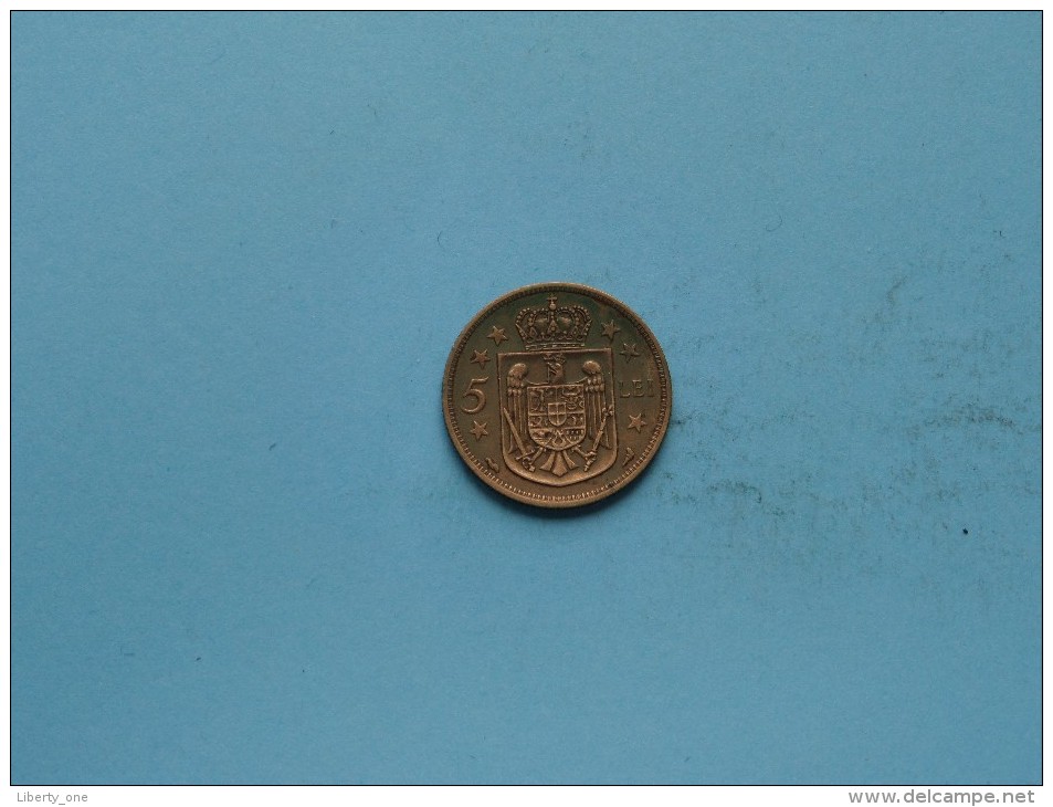 1930 - 5 Lei - KM 48 ( Uncleaned Coin / For Grade, Please See Photo ) !! - Romania