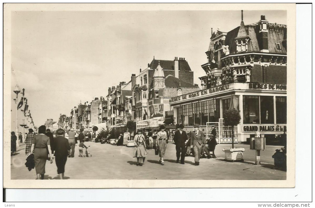 MALO LES BAINS      Promenade Sur La Digue , Café,biere De Mons En Baroeul     No 272   REANT - Malo Les Bains