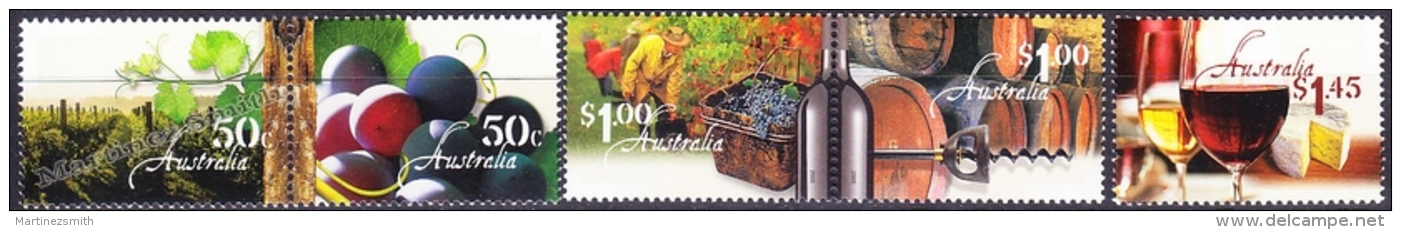 Australie - Australia 2005 Yvert 2359-63, Australian Wine -  MNH - Mint Stamps