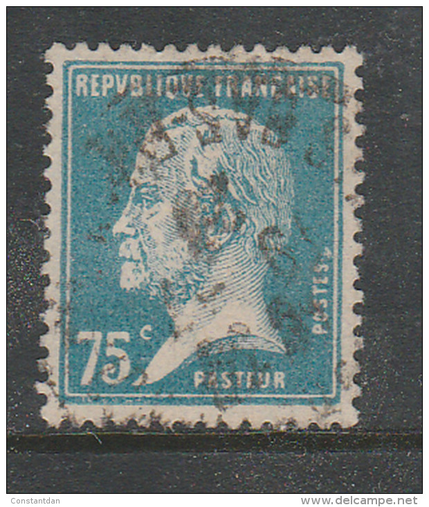 FRANCE N° 177 75C BLEU TYPE PASTEUR PONT APRES LE S DE POSTES OBL - Oblitérés