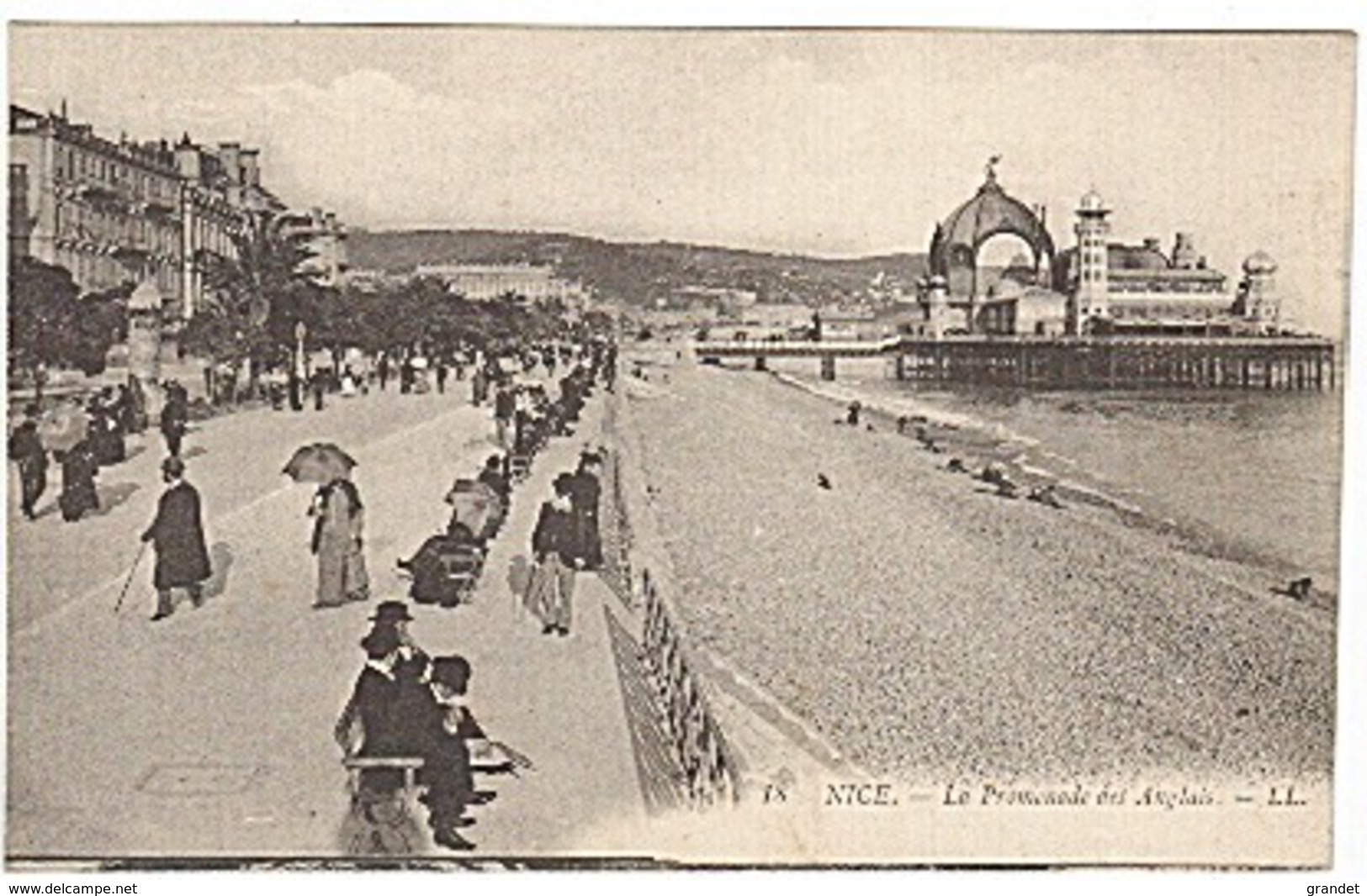 NICE - PROMENADE DES ANGLAIS -                     T - Markten, Pleinen