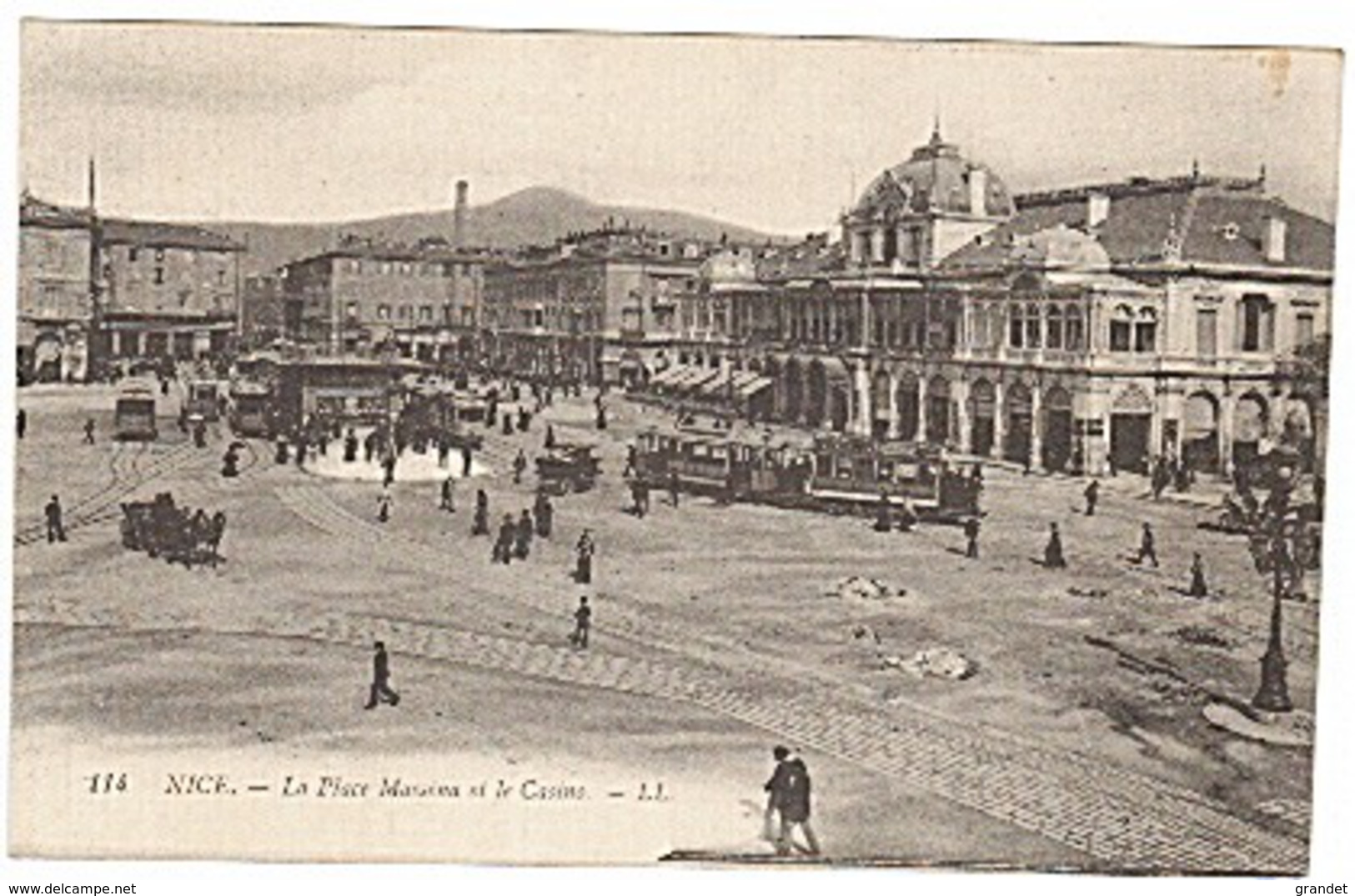 NICE - PLACE MASSENA - CASINO -                 T - Monuments, édifices