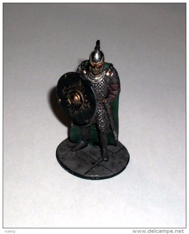 Figurine En Plomb Rohan Soldier Série - Seigneur Des Anneaux - Eaglemoss 2003 - Le Seigneur Des Anneaux