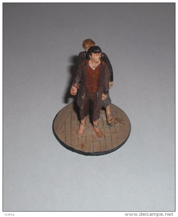 Figurine En Plomb Frodon Et Sam Série - Seigneur Des Anneaux - Eaglemoss 2003 - Lord Of The Rings