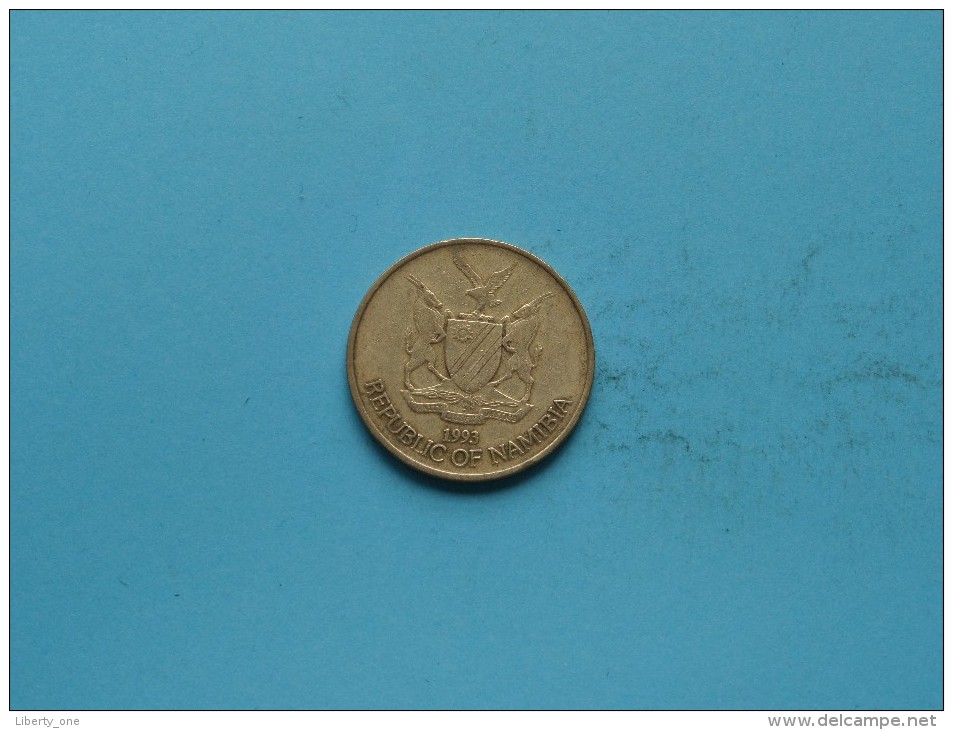 1993 - 5 $ - KM 5 ( Uncleaned Coin / For Grade, Please See Photo ) !! - Namibie