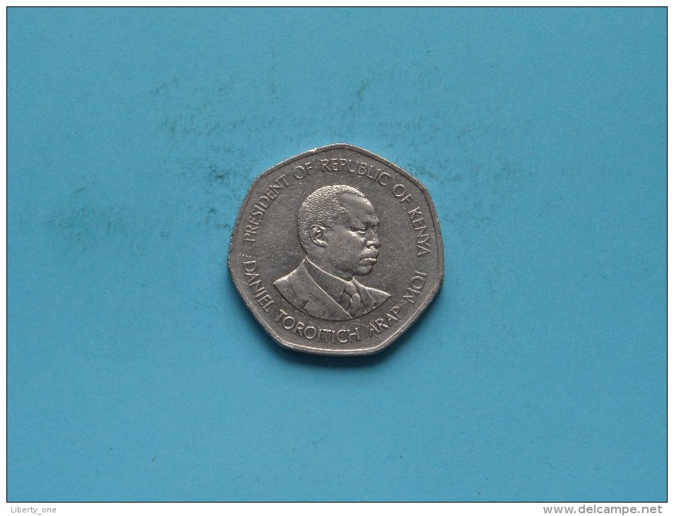 1994 - 5 Shilling / KM 23a ( For Grade, Please See Photo ) ! - Kenia