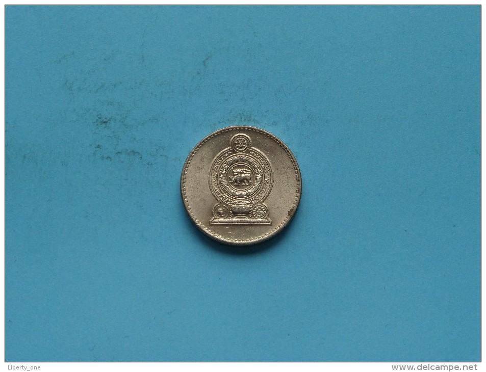 1986 - 5 Rupees / KM 148.2 ( For Grade, Please See Photo ) ! - Sri Lanka