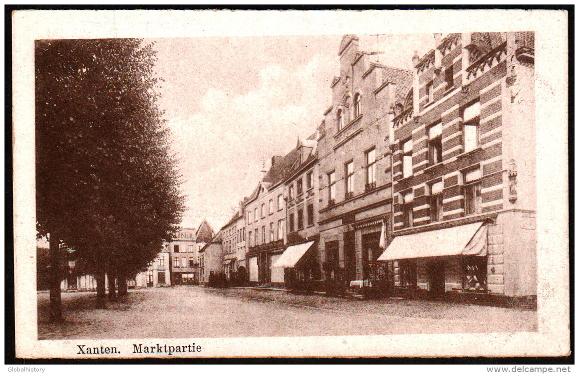 DC1474 - XANTEN - MARKTPARTIE - SHOP FRONTS - Xanten