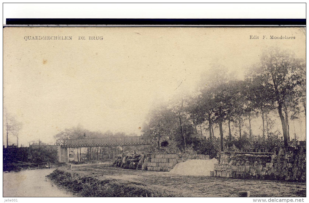 Quaedmechelen Kwaadmechelen De Brug 1910 - Ham