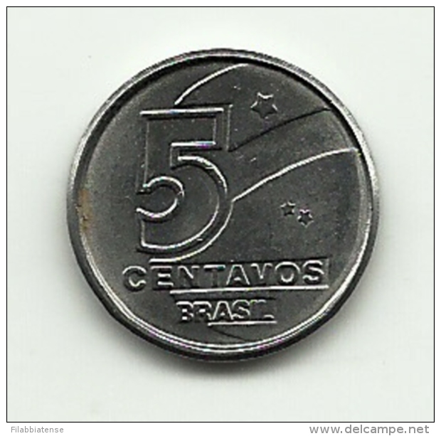 1989 - Brasile 5 Centavos, - Brasile