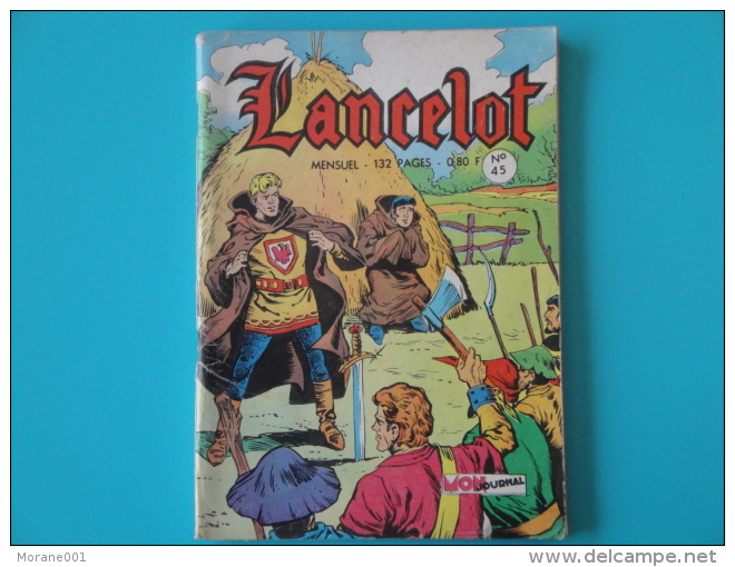 Lancelot    N°   45    Mon  Journal   Aventures Et Voyages Petit Format   Bon Etat - Lancelot