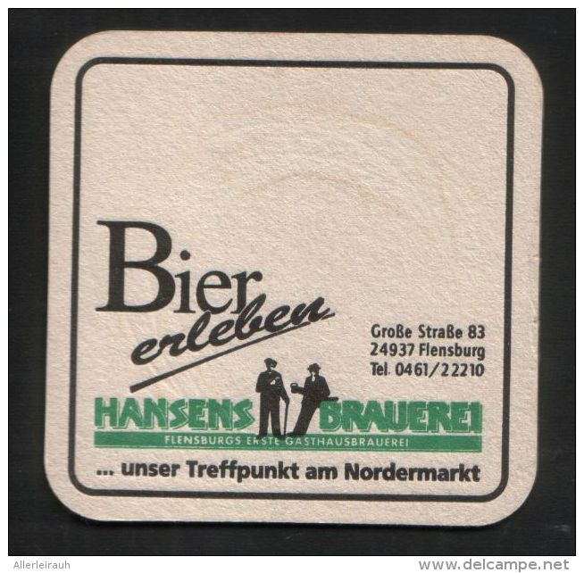 BIERDECKEL / BEER MAT / SOUS-BOCK : Hansens Brauerei - Sous-bocks