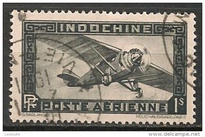 Timbres - France (ex-colonies Et Protectorats) - Indochine - Poste Aérienne - 1935 - 1 S. - N° 11 - - Poste Aérienne