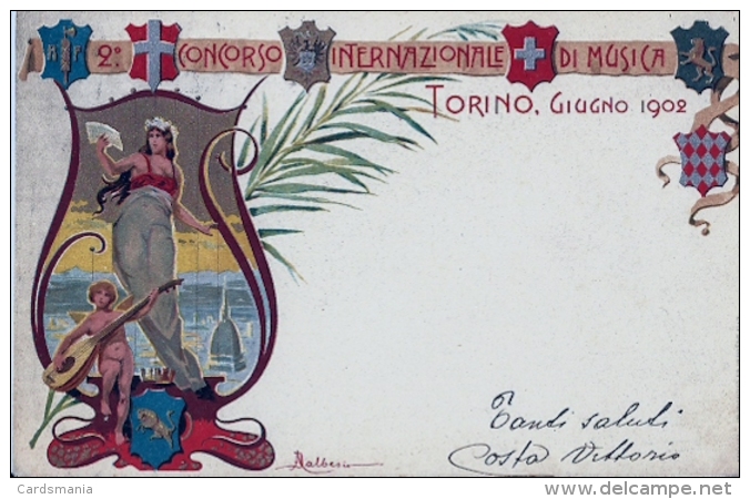 Torino-21° Concorso Internazionale Di Musica-Giugno 1902 - Expositions