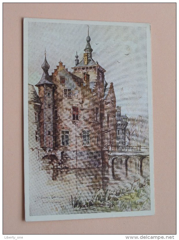 Château D'Oydonck  ( Bachte Maria Leerne / Ooidonk ) Anno 19?? ( Zie Foto Voor Details ) !! - Deinze