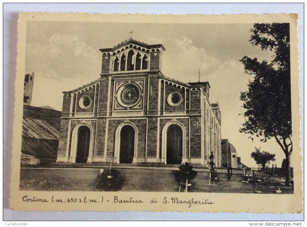 Cortona Basilica Di S. Margherita Viaggiata Fg - Arezzo