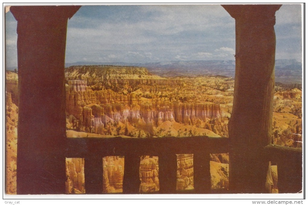 Shelter At Sunset Point, Bryce Canyon National Park, Utah, Unused Postcard [17689] - Bryce Canyon