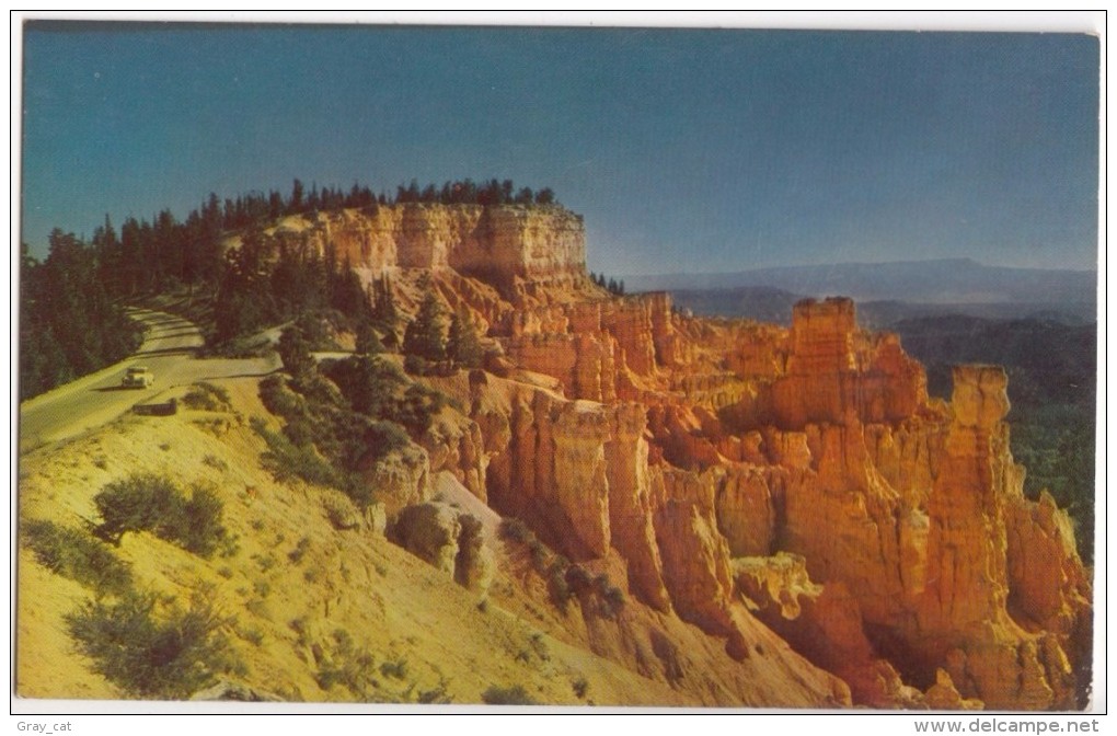 Along The Rim Road, Bryce Canyon National Park, Unused Postcard [17690] - Bryce Canyon