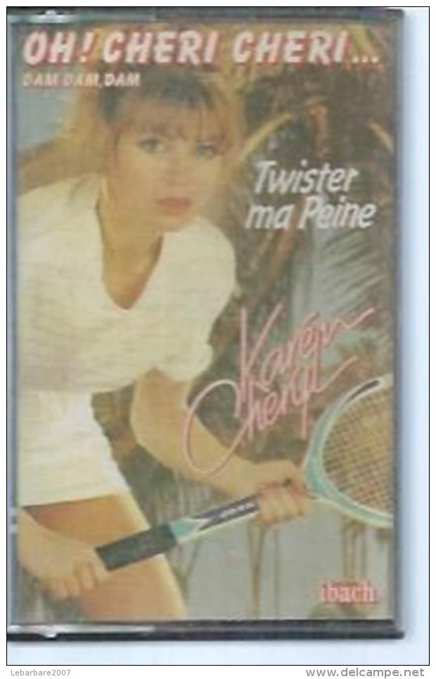 K7 Audio -  KAREN CHERYL  " TWISTER MA PEINE "  12 TITRES - Cassettes Audio