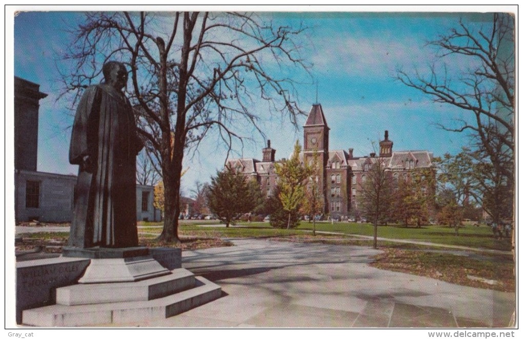 Historic University Hall, Ohio State University, Columbus, Postcard [17709] - Columbus