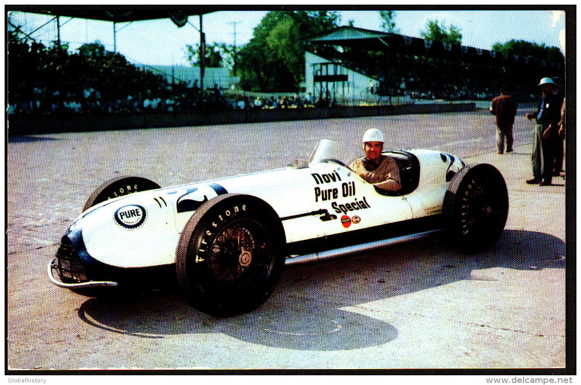 DC1508 - CHET MILLER - NOVI PURE OIL SPECIAL 1952 - INDY 500-MILE RACE - IndyCar